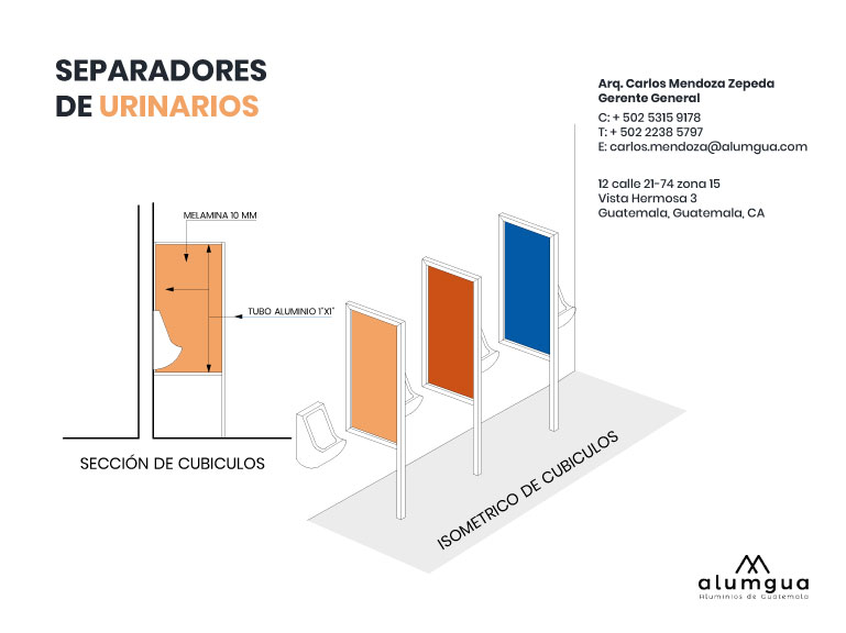 Separador de Urinarios